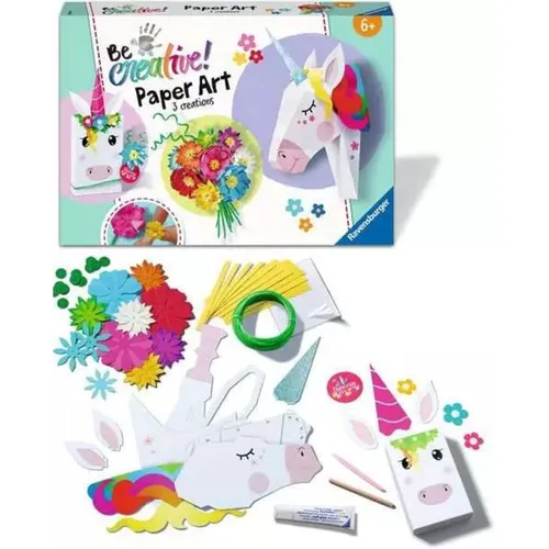 Ravensburger BeCreative - Paper Art Einhörner