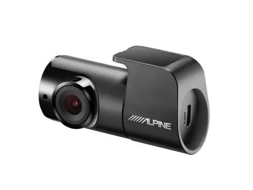 Alpine RVC-C310 - HD Rückfahrkamera für DVR-C310S - Rückfahrkamera mit bester HD Aufnahmequalität (1080 x 720) und 30 Bilder/Sekunde, ideal für sicheres Rückwärtsfahren und kompatibel mit DVR-C310S.