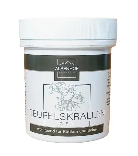 TEUFELSKRALLEN GEL 125ml Alpenhof wohltuend für Rücken Beine Creme Balsam 09