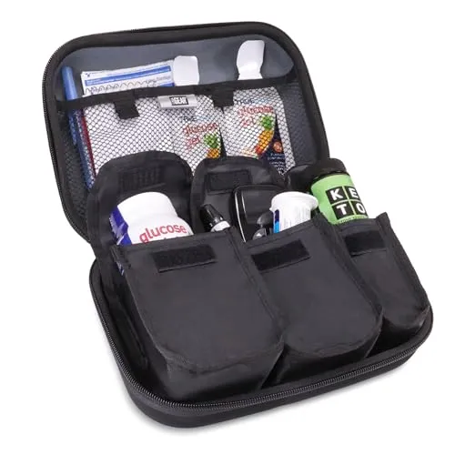USA Gear Diabetikerbedarf Reisekoffer Organizer für Diabetikerzubehör
