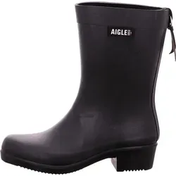 Aigle Myrica Mid Gummistiefeletten Damen Schwarz 41 EU - Stylische Gummistiefeletten für Damen in elegantem Schwarz. Ideal für nasses Wetter und bequem im Alltag.