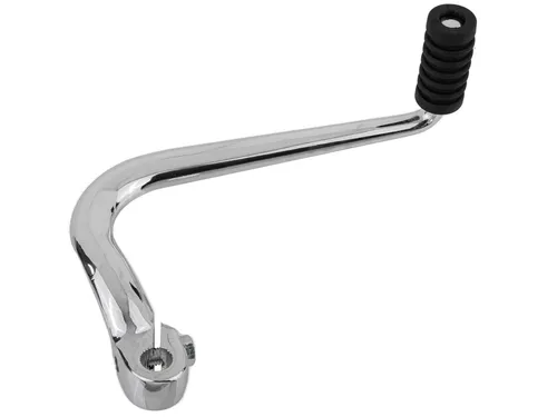 Kickstarter mit Gummi verchromt für Simson S50, S51, Schwalbe KR51/1, KR51/2