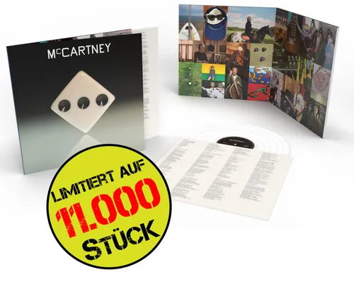 Paul McCartney | III 3 | Limitierte Weiße Nummerierte Vinyl White LP | Neu OVP
