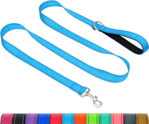 Taglory Hundeleine leicht für kleine mittelgroße Hunde, 1,2 m, Himmelblau