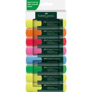 Faber-Castell Textmarker TEXTLINER 1548 (8 x) (254848)
