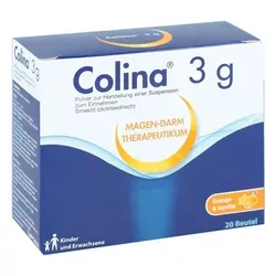 Colina Btl 3G 20 ST - Arzneimittel zur symptomatischen Behandlung von akutem Durchfall mit dem Wirkstoff Smektit. Ideal für schnelle Linderung und einfache Einnahme.