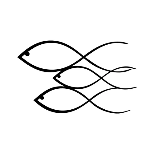 Wandbeh�nge 100% METALL Schwarz