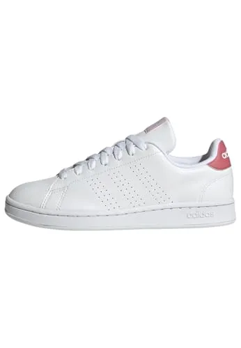 Adidas ADVANTAGE HR0322 Damenschuhe - Damen Sneaker in EU-Größe 38 2/3, klassisches Design in Weiß, ideal für Sport und Freizeit, kombinierbar mit jedem Outfit.