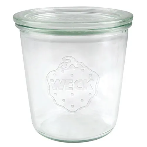 EINKOCHWELT 24500sek024 500 ml Weck-Glas # 742 Sturz, Ø 11 x 11 cm, klar