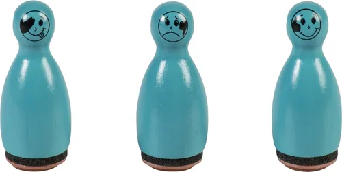 Stempelset Mini 3er türkis,