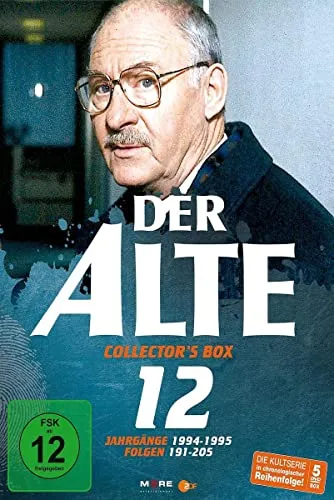Der Alte - Collector's Box Vol. 12: 5 DVDs mit Folgen 191-205 - Filme, spannende Kriminalfälle und fesselnde Geschichten für Fans ab 12 Jahren.