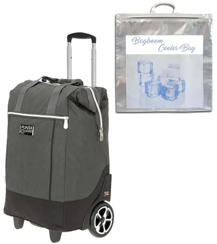 Punta Big Wheel Einkaufsroller mit Thermotasche