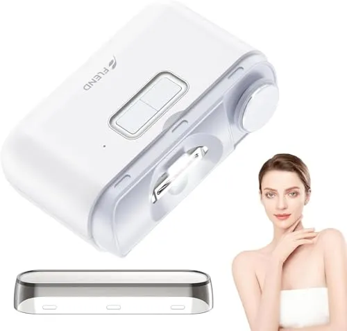 Elektrischer Nagelknipser, Nageltrimmer Nagelpolierer 2 in 1, Automatischer Elektrische Nagelknipserr 2 Geschwindigkeiten, Fingernagelknipser, Nagelfeile mit Licht, ManiküreSet Nagelknipser für Babys
