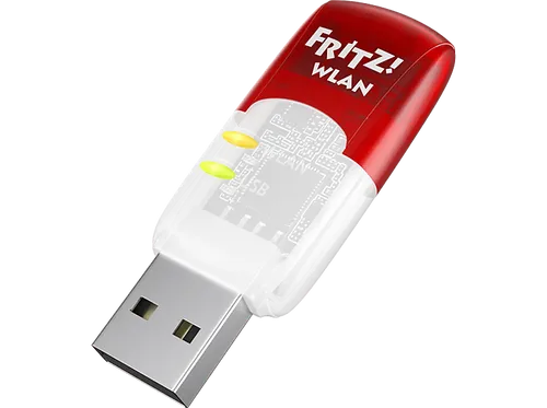 AVM FRITZ!WLAN Stick AC 430 MU-MIMO - Hochgeschwindigkeits-WLAN bis 433 MBit/s, USB 3.0 und konfigurierbare Sendeleistung für optimales Surferlebnis