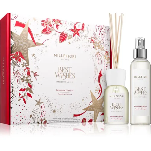 Millefiori Best Wishes Panettone Classico Geschenkset