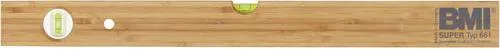 BMI 661030 Holz-Wasserwaage 1.0 mm/m von BMI