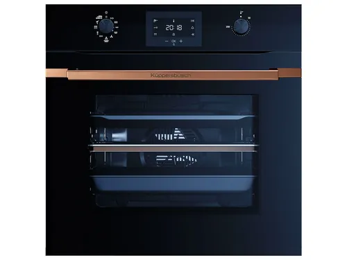 Küppersbusch BP 6332.0 SE7 K-Series.3 Pyrolyse Pizza-Backofen Schwarz/Copper