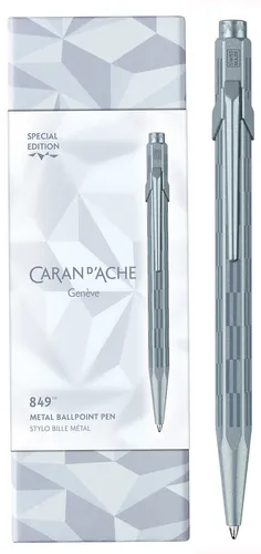 CARAN D'ACHE Druckkugelschreiber 849 ALPINE FROST blau von Caran d'Ache