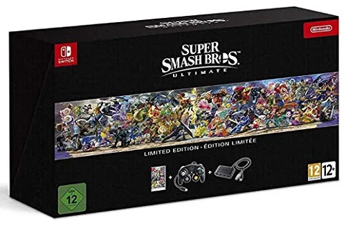 Super Smash Bros. Ultimate Limited Edition für Nintendo Switch - Spiele für Nintendo Switch mit exklusiven Inhalten und einzigartigem Design, perfekt für Fans und Sammler.