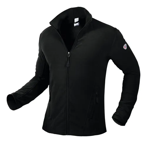 BP Fleecejacke Herren 1694, schwarz, Größe 2XL - Fleece-Jacken & -Pullover, warm und bequem für kühle Tage, ideal für Outdoor-Aktivitäten oder Freizeit.