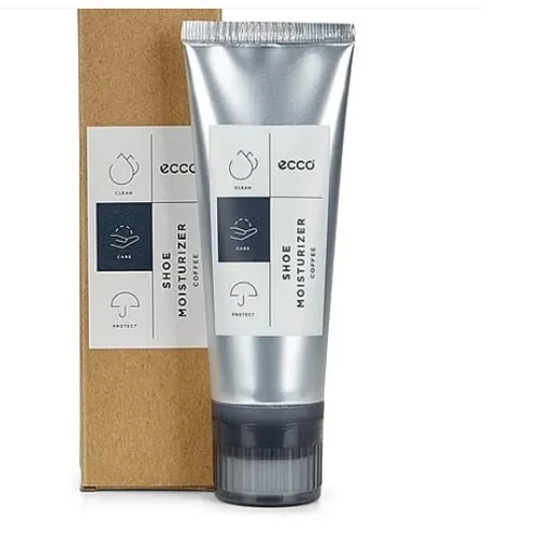 ECCO Schuh-Feuchtigkeitspflege Smooth Care braun - 1 Dose 75ml mit Schwammapplikator