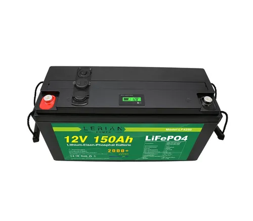 LERIAN POWER LiFePO4 Akku 12V 150Ah 150A LFP Batterie für Camping Boot Solar Akku