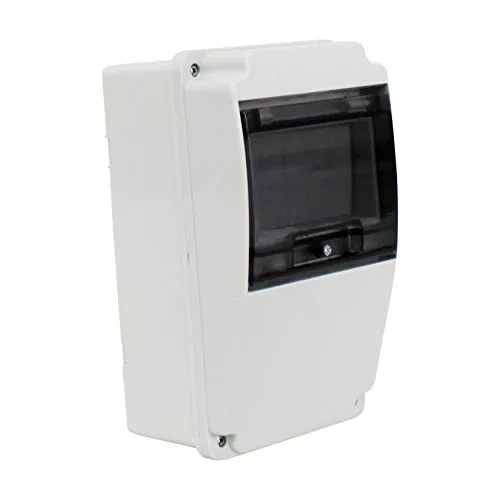 TPelectric Stromverteiler Baustromverteiler CEE Kraftstrom Leergehäuse IP65 (6 Module)