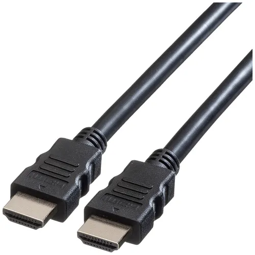 Roline HDMI Anschlusskabel 10.00m - Geschirmt für optimale Bildqualität - HDMI-Kabel & Videokabel, hochwertig geschirmt für maximale Auflösung von 1920x1080 @60Hz, ideal für die direkte Verbindung von HDMI-Geräten.