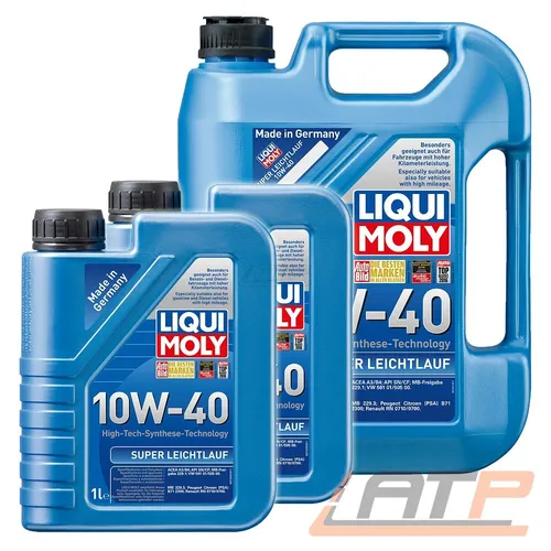 LIQUI MOLY Super Leichtlauf 10W-40 Motoröl 7 Liter