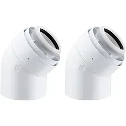 Viessmann Bogen 45° konzentrisch Ø 60/100 (2 Stk.) von Viessmann