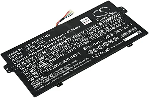 Akku für Laptop Acer Spin 7 SP714-51-M339, 15,4V, Li-Polymer