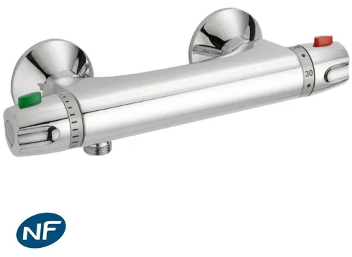 Glam Thermostatarmatur für Dusche, verchromt