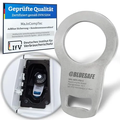 MaJoCompTec® ADBLUESAFE Tankdeckel Sicherung – Sicherer Schutz für AdBlue Tankverschluss