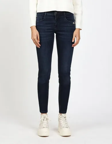 GANG Jerseyhose 94AMELIE relaxed fit Größe 27 - Bequeme Jerseyhose mit relaxed fit, ideal für den Alltag. Hergestellt aus 89% Baumwolle für hohen Tragekomfort und Flexibilität.