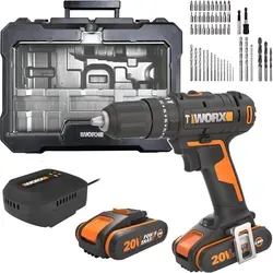 Worx Akku-Schlagbohrschrauber 20 V WX370.2 von Worx
