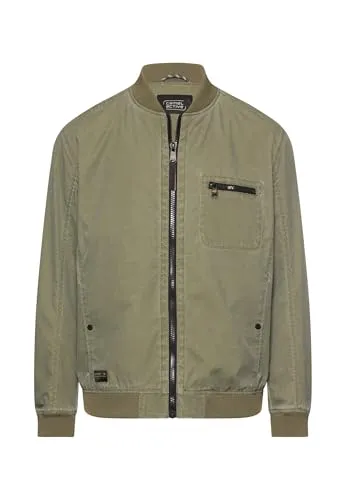 camel active Kurzweste in Grün - Stylische Kurzweste aus 100% Polyester, ideal für den lässigen Look. Perfekt für jede Jahreszeit und vielseitig kombinierbar.