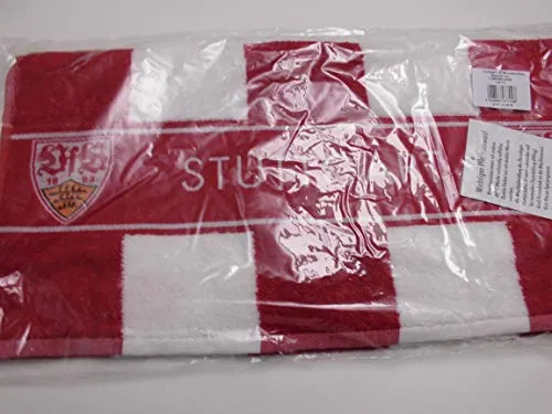 VfB Stuttgart Handtuch Blockstreifen 50x100 cm