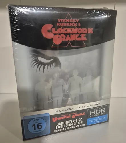 Titans of Cult 4K Bluray  Uhrwerk / Clockwork Orange Steelbook NEU OVP