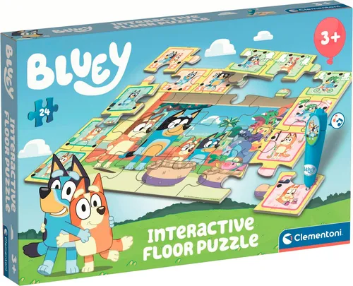 CLE BLUey interaktywne puzzle dywan BLUey 16689 - Interaktive Puzzle für Kinder, fördert Kreativität und Motorik, ideal für spielerisches Lernen und Spaß.