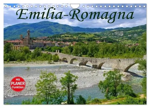 LianeM Emilia-Romagna Wandkalender 2026 - Kalender im DIN A4 Querformat mit 14 kunstvollen Aufnahmen zwischen Parma und Piacenza – ideal für Reisefans und Kunstliebhaber.