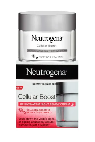 Neutrogena Cellular Boost Nachtcreme 50 ml - Anti-Age Nachtpflege mit innovativer Formel für strahlende Haut und sichtbare Faltenreduktion, ideal für eine erholsame Nacht.