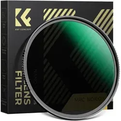 K&F CONCEPT Graufilter ND1000 58mm - Graufilter ND1000 für 58mm-Objektive: Perfekt für kreative Langzeitbelichtungen bei Tageslicht. Minimiert Vignettierung und sorgt für natürliche Farben – ideal für beeindruckende Landschaftsaufnahmen.