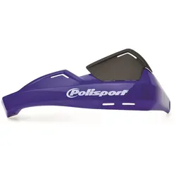 Polisport Handprotektor Integral Evolution - Blau - Motorradzubehör mit hochwertigem Schutz vor Wind und Wetter. Einfache Montage an 22 mm Lenker, robustes Material für langlebigen Einsatz, ideal für Straße und Gelände.
