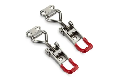 SO-TECH® Kastenriegelschloss Spannverschluss, verstellbarer Schnellspanner, M5-Gewinde - Haltekraft 165 kg, (2-tlg), M5 (Haltekraft 165 kg), Edelstahl SS304