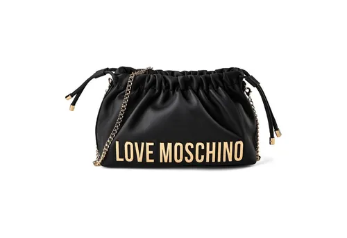 Love Moschino Bold Love Umhängetasche 25 cm schwarz TAS063767 - Stylische Love Moschino Umhängetasche mit praktischem Reißverschluss und robustem Polyurethan. Perfekt für den Alltag mit zusätzlichem Stauraum und einem langen Umhängeriemen für mehr Freiheit.