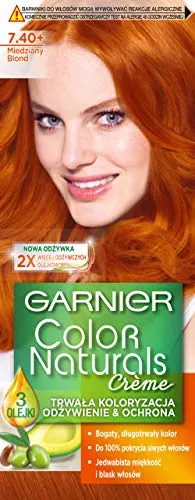 Garnier Farbe Natur 7.40 - Haarfarbe in intensiven, langanhaltenden Nuancen für alle Haartypen, einfach anzuwenden und perfekt für ein strahlendes Farbergebnis.
