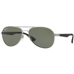 Ray-Ban 0RB3549 Gunmetal Sonnenbrille mit Sehstärke