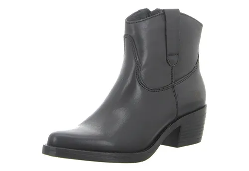 Apple of Eden Adult Wanderschuhe Gr. 36 - Schwarze Wanderschuhe aus langlebigem Echtleder mit hautfreundlicher Lederdecksohle und bequemem Reißverschlusseinstieg.