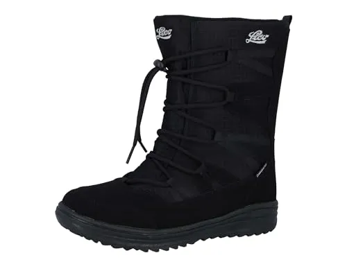 Lico Damen Cheyenne Schneestiefel - Schwarz, 40 EU - Wanderschuhe mit rutschfester Sohle für sicheren Halt und weichem Gehkomfort, ideal für Winterabenteuer und pflegeleicht im Alltag.