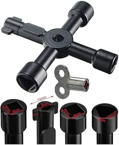 RV-Parts Schaltschrank Schlüssel Dreikantschlüssel Vierkantschlüssel Heizungsschlüssel